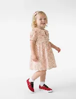Resim Koton Kız Bebek Elbise 6SMG80063AW