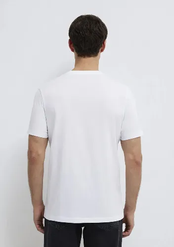 Resim Mavi Erkek T-shirt M066483-620