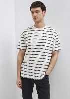 Resim Mavi Erkek T-shirt M0613138-70057