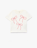 Resim Koton Kız Bebek T-shirt 6SMG10033AK