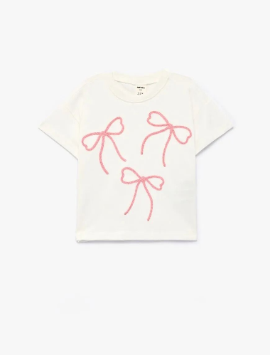 Resim Koton Kız Bebek T-shirt 6SMG10033AK