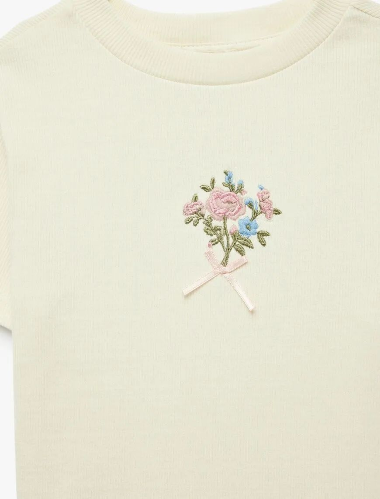 Resim Koton Kız Çocuk T-shirt 6SKG10354AK