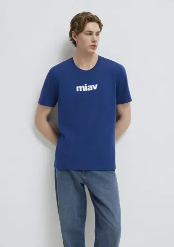 Resim Mavi Erkek T-Shirt M067153-70722
