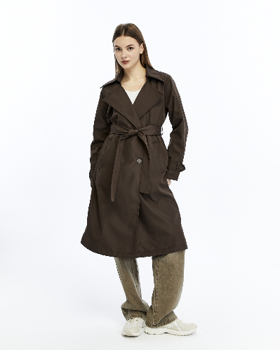 Resim Yenikoza Kadın Pardesü / Trençkot