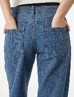 Resim Koton Kadın Jean Pantolon 6SAL40100MD