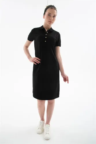 Resim Fashion Friends Kadın Polo Yaka Elbise 26Y0499K1
