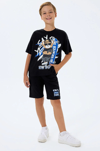 Resim Yenikoza Erkek Çocuk Şort Takım