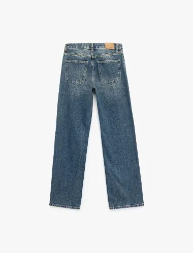 Resim Koton Kadın Jean Pantolon 7WAL40008MD