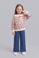 Resim Defacto Kız Bebek Sweat I7726A5/ER98