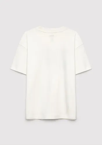 Resim Mavi Erkek Çocuk T-shirt M6610486-70057