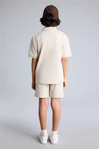 Resim Defacto Erkek Çocuk Şort Takım E2822A8/BG74