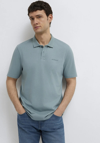 Resim Mavi Erkek T-shirt M0611837-70118