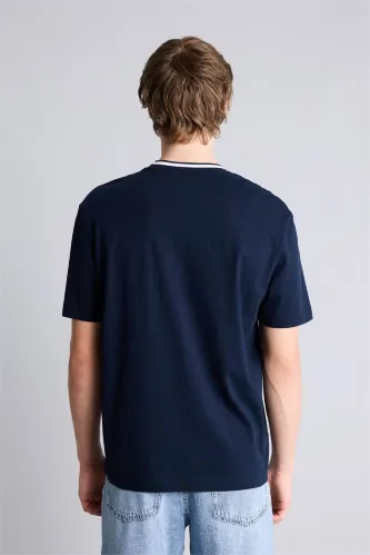 Resim Defacto Erkek T-shirt G5608AX/NV253