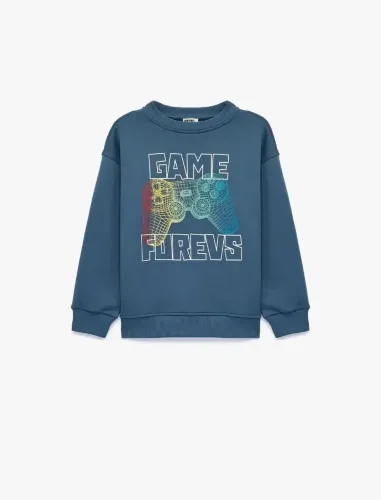 Resim Koton Erkek Çocuk Sweat 7WKB10195TK