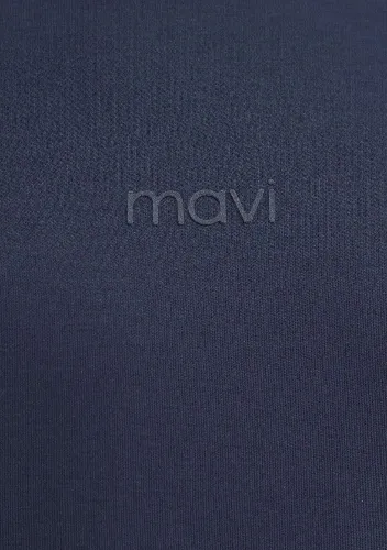Resim Mavi Erkek T-shirt M0613102-85315