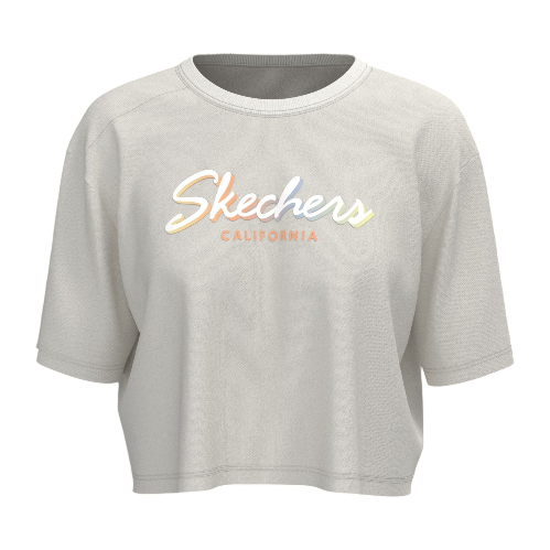 Resim Skechers  W Crop Graphic Kadın T-shirt S2610054-3855