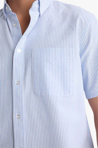 Resim Defacto Erkek Kısa Kol Gömlek F9319AX/BE302