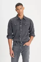 Resim Lee Denim Uzun Kol Erkek Gömlek L241513003(ML241513003)