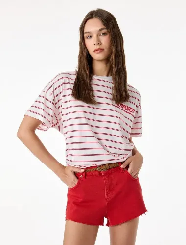 Resim Koton Kadın T-shirt 6SAL10895IK