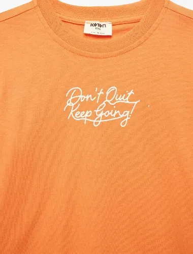 Resim Koton Erkek Çocuk T-shirt 6SKB10406TK