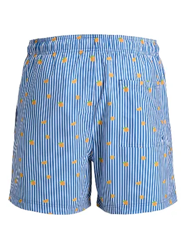 Resim Jack & Jones Jpstmauı Breeze Mını Strıpe Swım Srt Sn Erkek Deniz Şortu 12291425