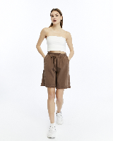 Resim Yenikoza Kadın Kot&Kanvas Şort