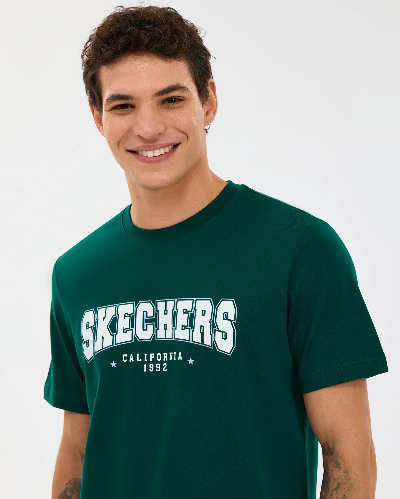 Resim Skechers  M Regular Erkek T-shirt S2610122-4222