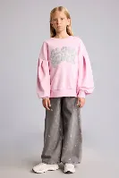 Resim Defacto Kız Çocuk Sweat I5291A8/PN441