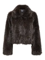 Resim Only Onlmanny Faux Fur Jacket Otw Noos Kadın Mont 15322406