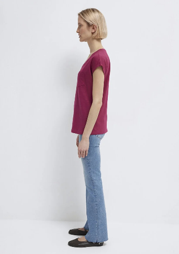 Resim Mavi Kadın T-shirt M1600961-70919