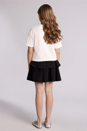 Resim Defacto Kız Çocuk Etek Takım H2757A8/ER105