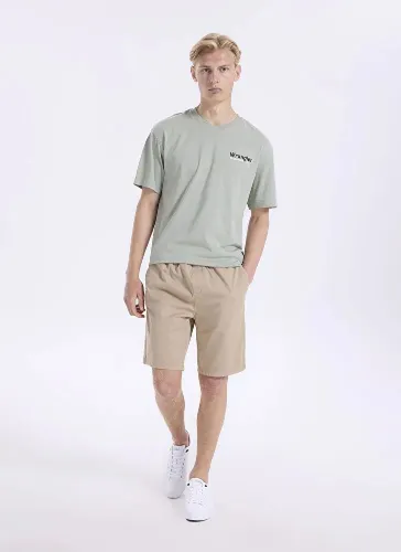 Resim Wrangler Grafik Logo Erkek T-shirt W2610027306