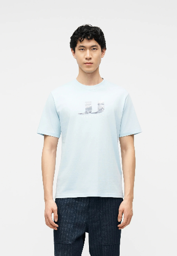 Resim Jack & Jones Jcodust Jj Photo Tee Ss Crew Fst Erkek T-Shirt 12297849