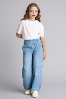 Resim Defacto Kız Çocuk Jean Pantolon G0248A8/NM28