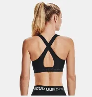 Resim Under Armour Crossback Mid Bra Kadın Spor Sütyen 1361034-001