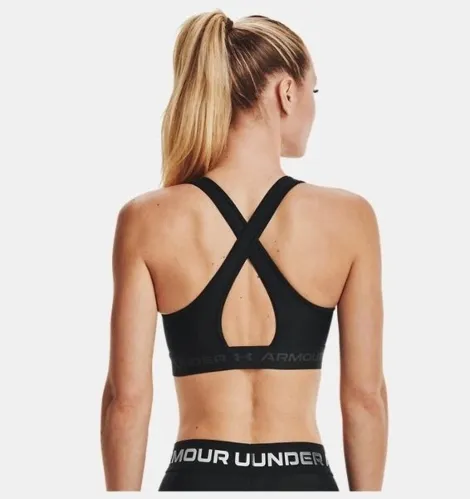 Resim Under Armour Crossback Mid Bra Kadın Spor Sütyen 1361034-001
