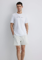 Resim Mavi Erkek T-shirt M0612647-620