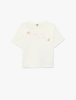 Resim Koton Kız Çocuk T-shirt 6SKG10213AK