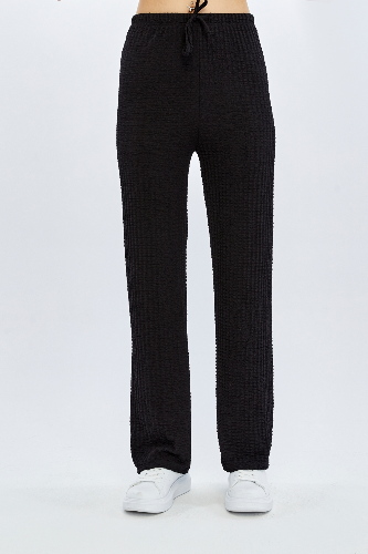 Resim Viole&More Kadın Kanvas Pantolon 2498 Gofre