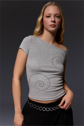 Resim Defacto Kadın T-shirt G9735AX/GR256