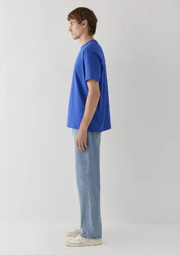 Resim Mavi Erkek T-shirt M0613349-70896