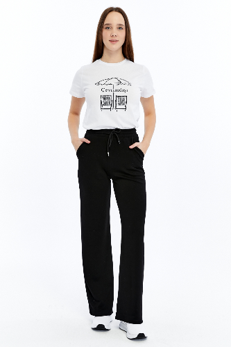 Resim Viole&More Kadın Eşofman Alt 5463 Bol Paça Modal