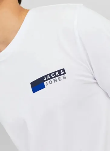 Resim Jack & Jones Jjecorp Logo Tee Play Ss O-Neck Noos Erkek T-shirt 12233999