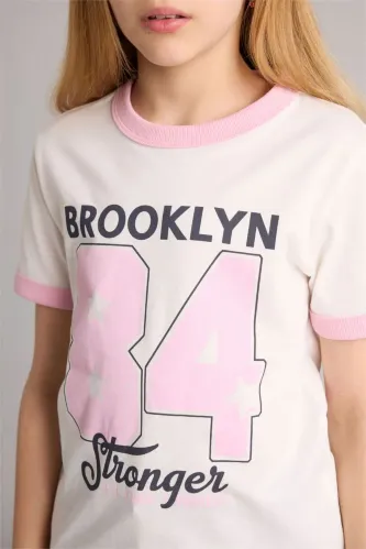Resim Defacto Kız Çocuk T-shirt G1780A8/ER85