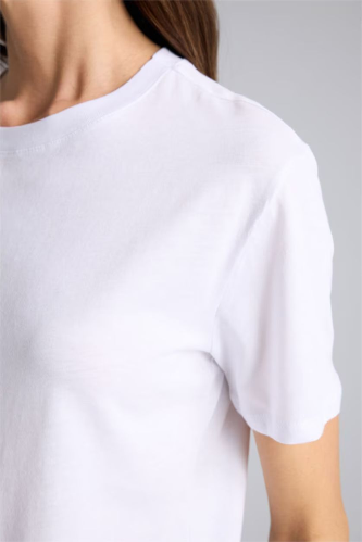 Resim Defacto Kadın T-shirt W9584AZ/WT36