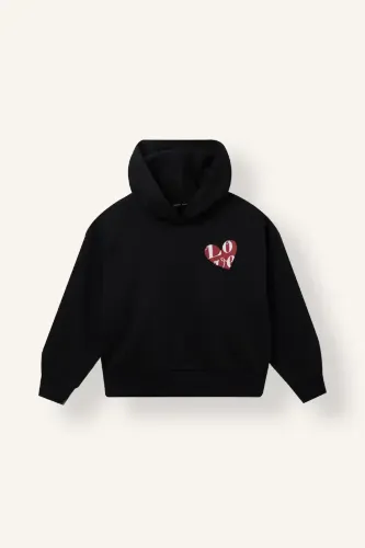 Resim Defacto Kız Çocuk Sweat I7536A8/BK81