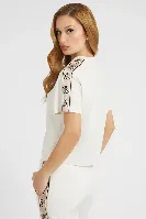 Resim V3RI08I3Z14-G6K5 Brıtney Crop Tee Gues Kadın T-shirt