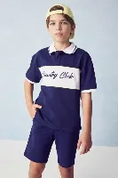 Resim Defacto Erkek Çocuk T-shirt H2968A8/NV135