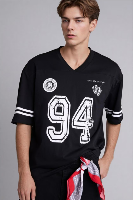 Resim Defacto Erkek T-shirt H3528AX/BK81