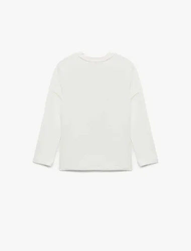 Resim Koton Kız Bebek Sweat 7WMG10018AK